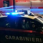 incendio nella notte in un box di via salicelle