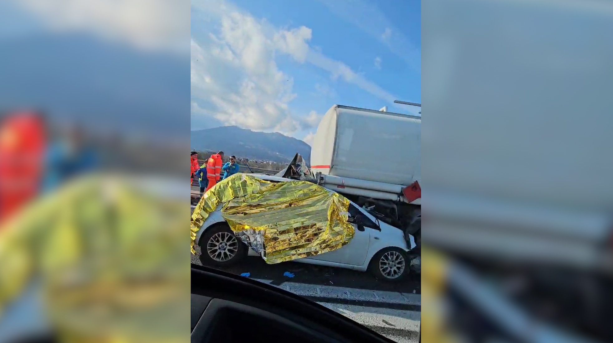 incidente mortale ss268 somma vesuviana