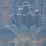 Statua del Carciofo devastata