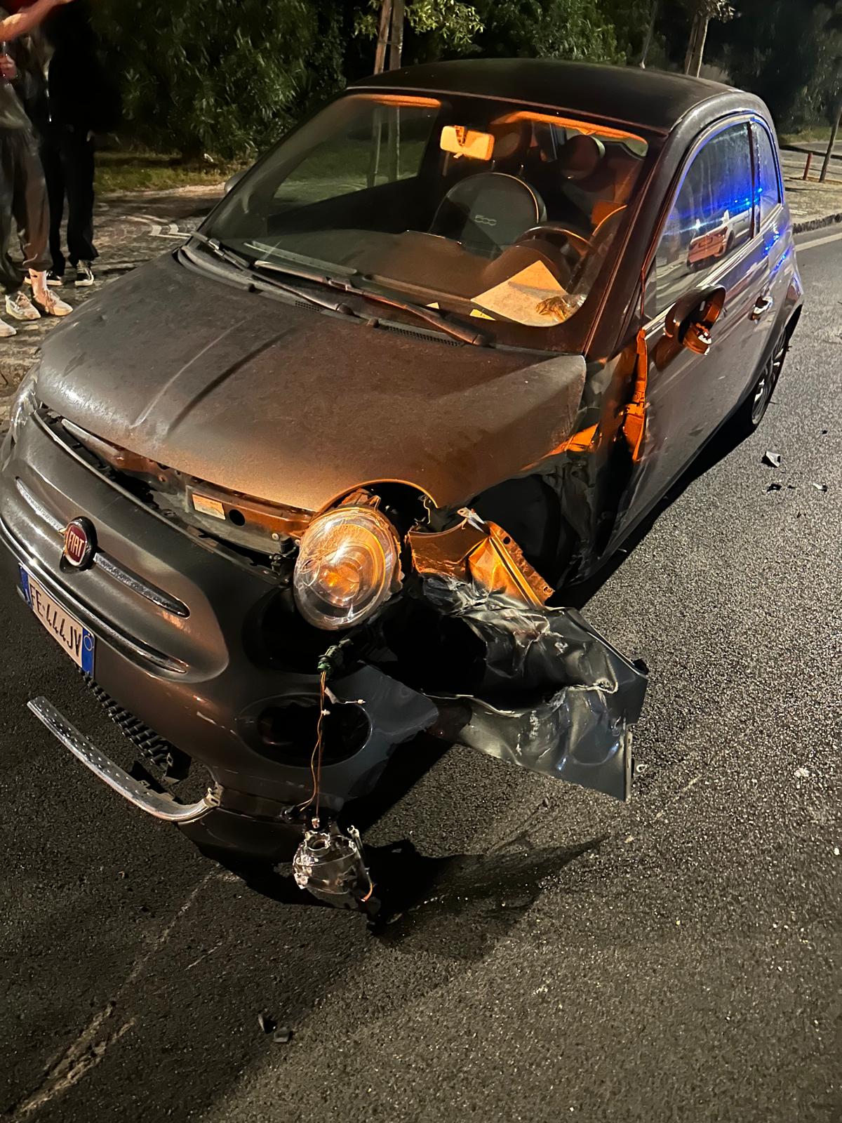 Immagine presa dal profilo facebook di Emilio Borreli, incidente San Sebastian al vesuvio