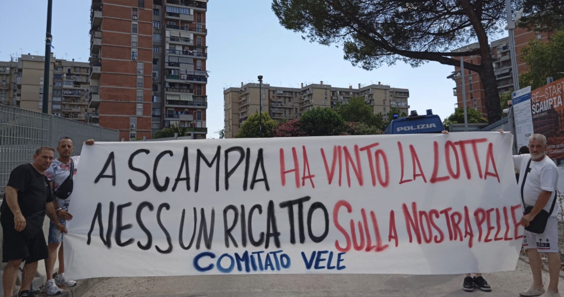 comitato vele scampia visita commissione parlamentare