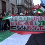attacco global sumud flotilla corteo napoli