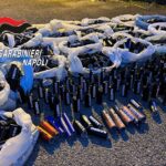 Candelotti sequestrati arresti carabinieri
