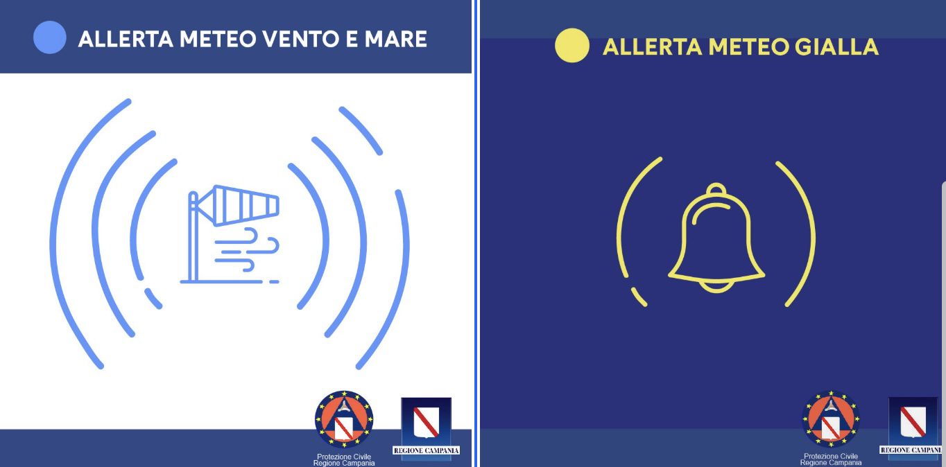 Allerta Meteo Campania 28 gennaio