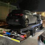 auto sequestrata polizia metropolitana targhe straniere