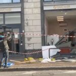 Pozzuoli assalto Unicredit Cassaforte