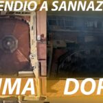 Teatro Sannazaro distrutto fiamme