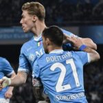 Napoli Lecce riducono classifica