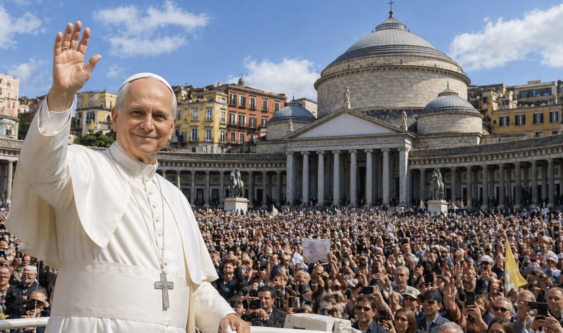 Papa Napoli scuole chiuse