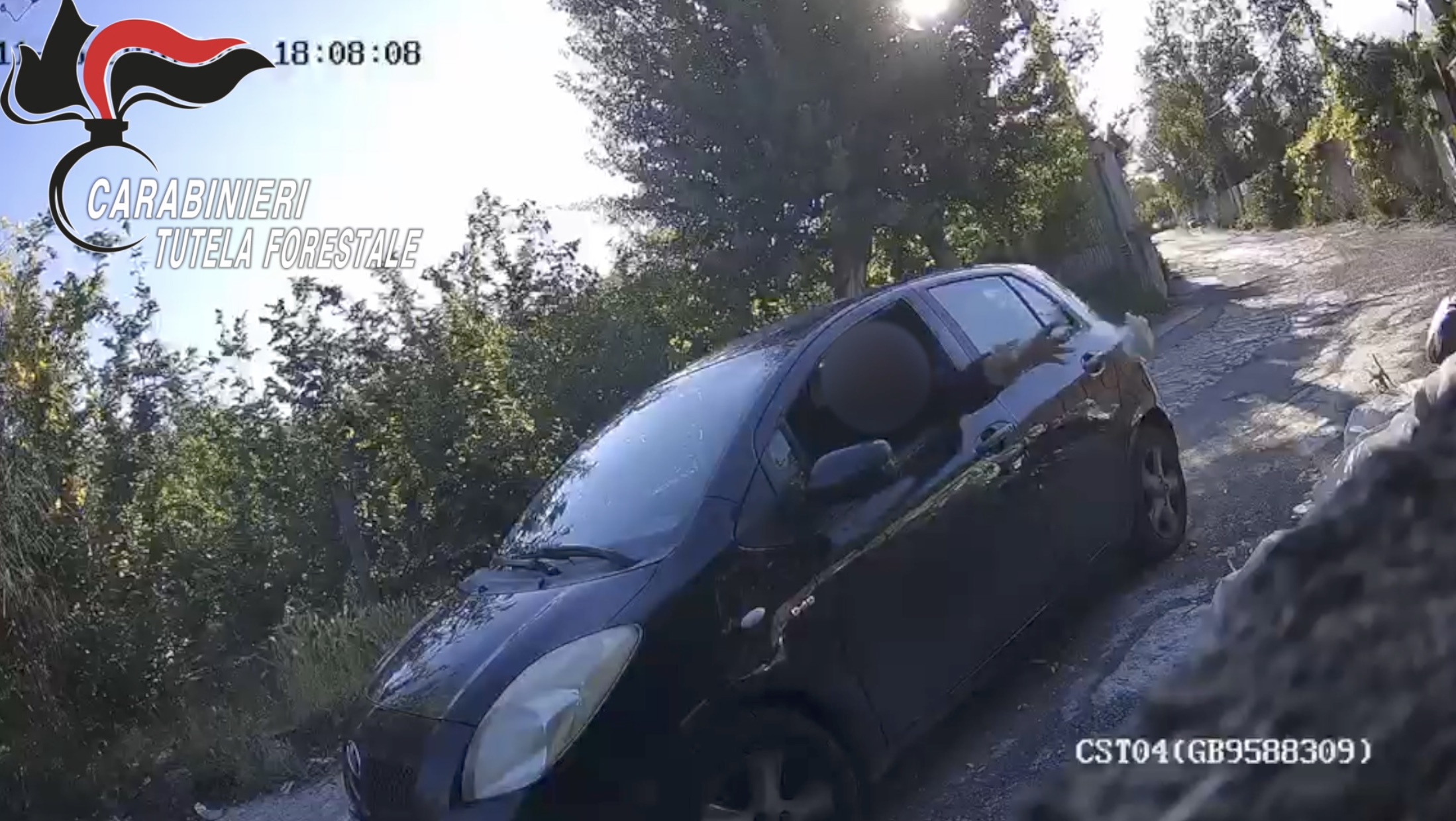 incendio rifiuti terzigno carabinieri forestali