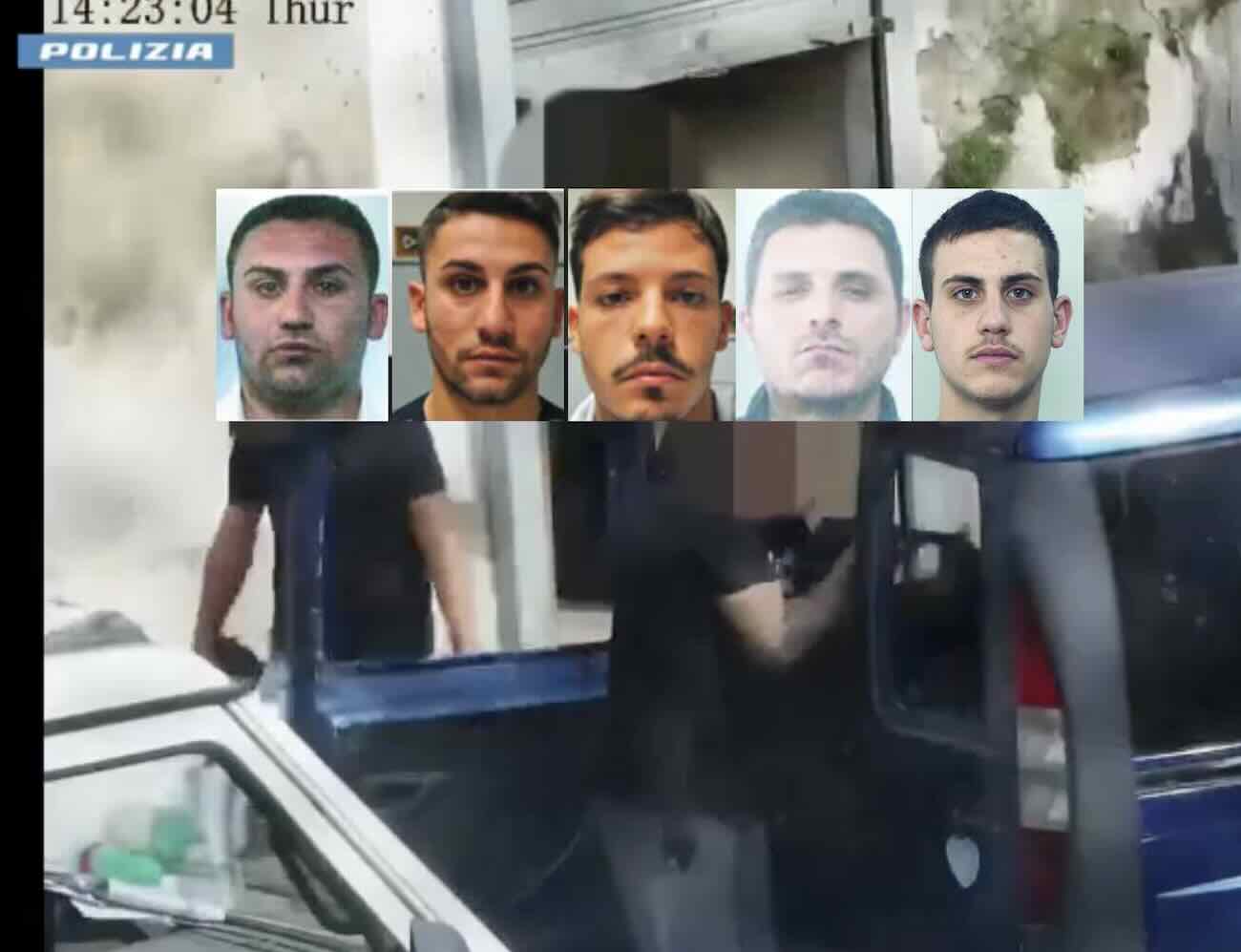 polizia banda del buco fratelli chiariello
