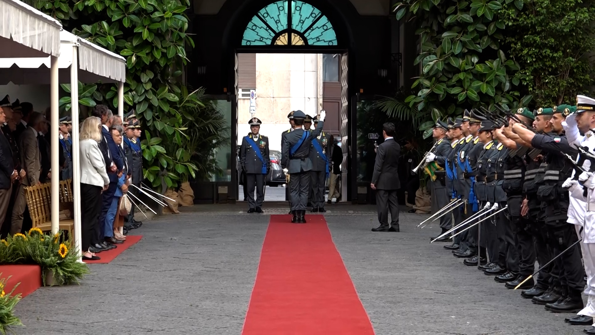 guardia di finanza campania cambio comando