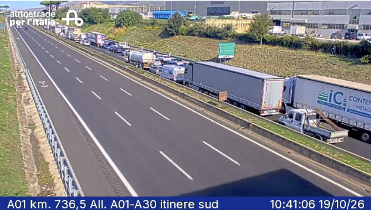 Autostrada protesta autotrasportatori sciopero