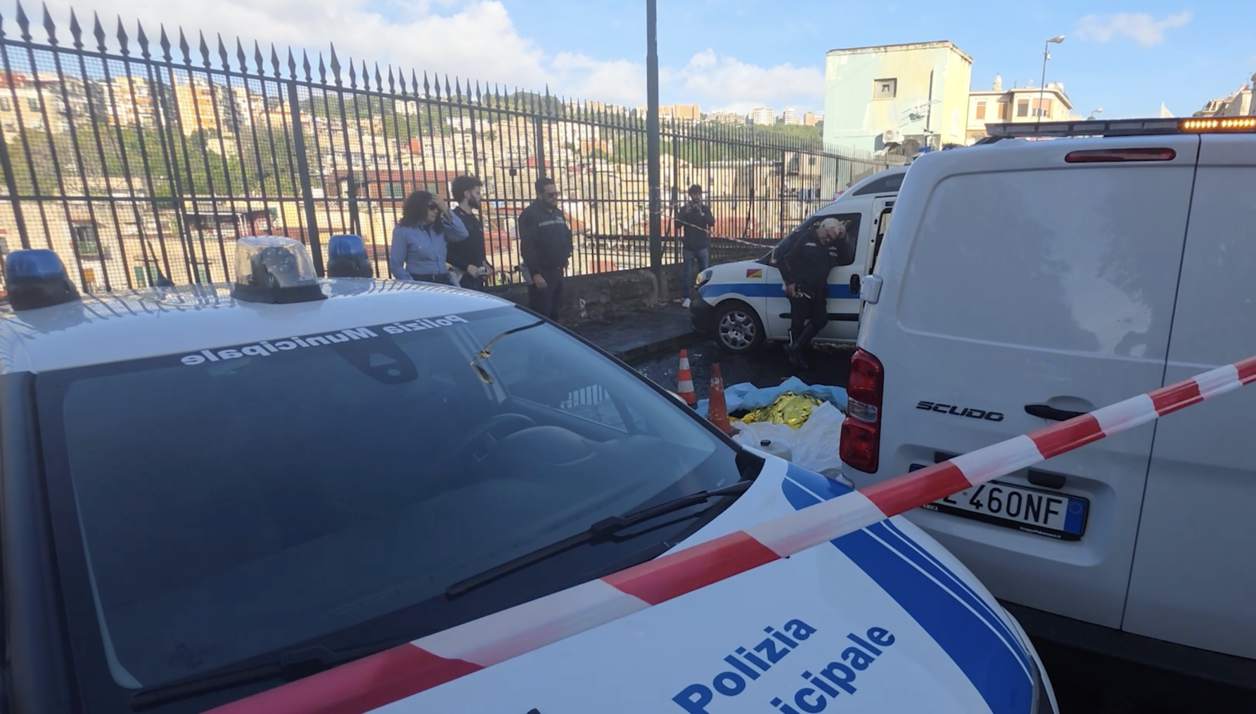 Pirata strada morto Ponte Sanità